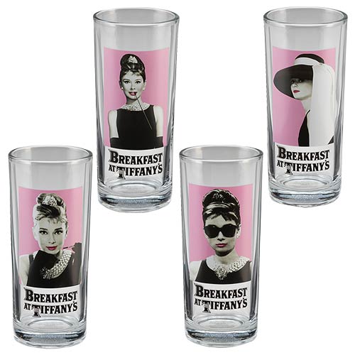 Audrey Hepburn 10 oz. Glass 4-Pack
